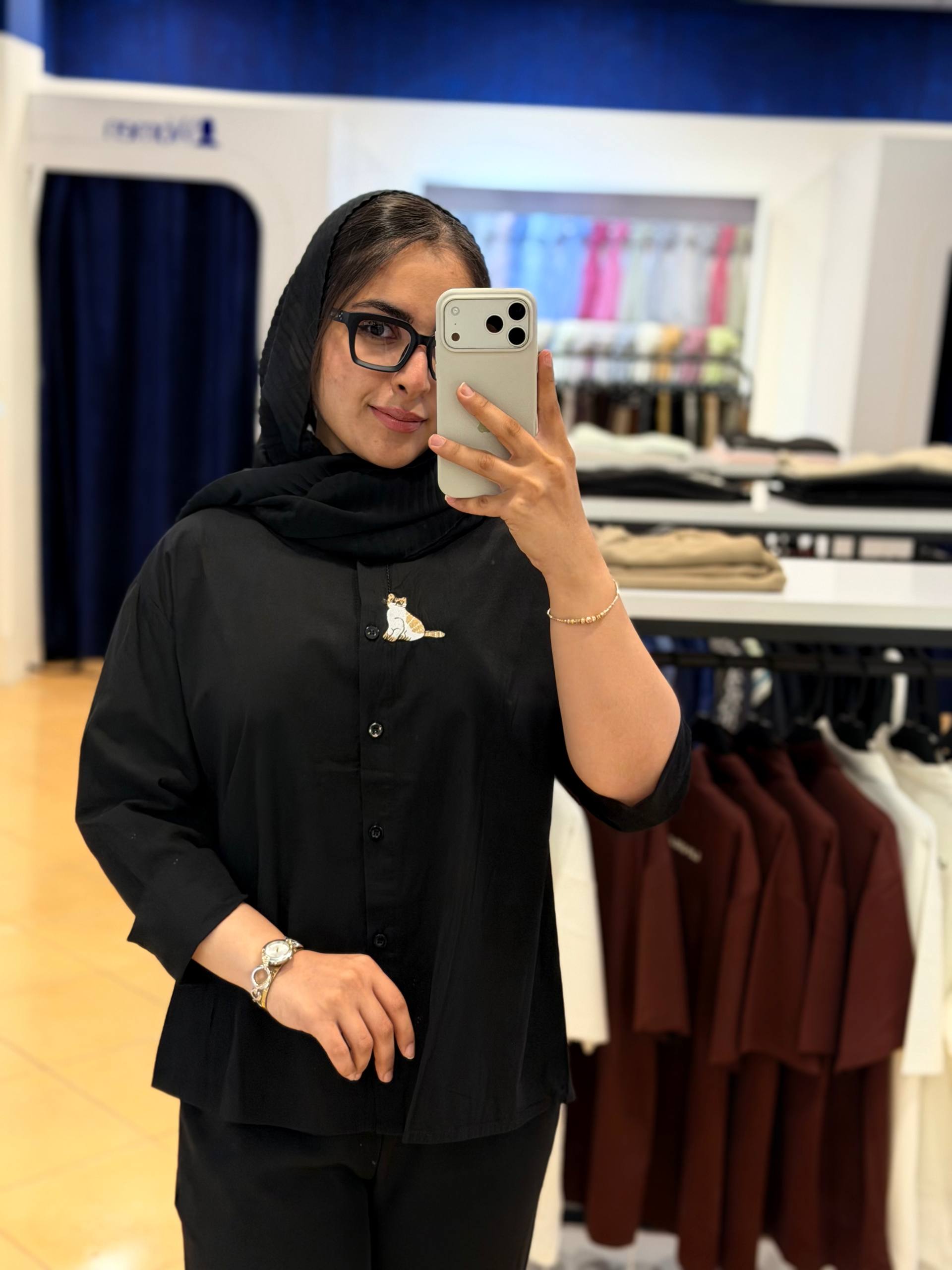 شومیز وارداتی FASHION گربه ای