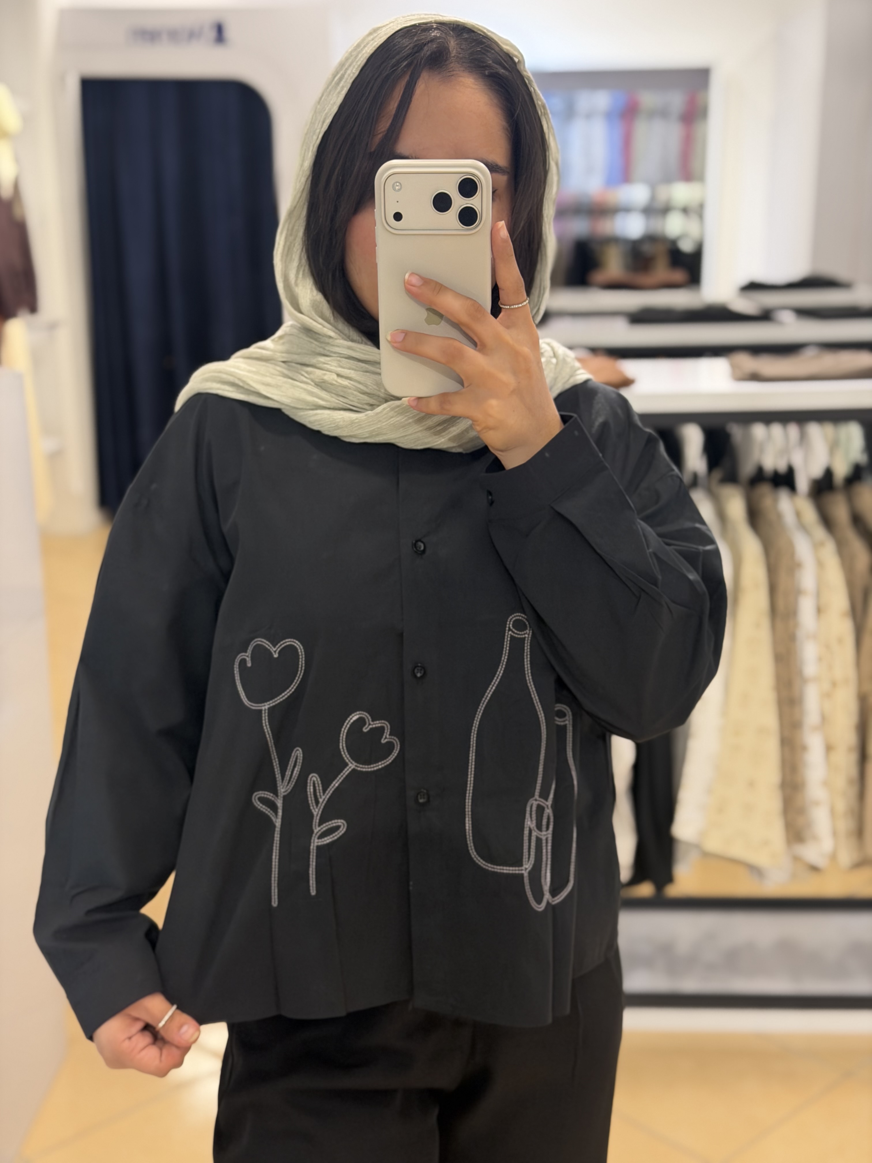 شومیز گلدوزی